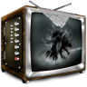 Old Busted TV Icon 96x96 png